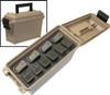 MTM Case-Gard Tactical Mag Can 10 Double Stacked Handgun Mags Dark Earth