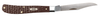 Case XX SlimLine Trapper Clip Blade Jigged Brown Synthetic Handle - 00135