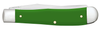Case XX Trapper Clip, Spey Blade Smooth Synthetic Green Handle - 53390