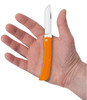 Case XX Sod Buster Jr. Skinner Blade Smooth Orange Synthetic Handle