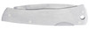 Case XX Small Lockback Drop Point Blade Brushed Stainless Steel - 00004
