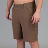 Vortex Men's Sun Slayer Short UPF 50 Protection 8 Pockets - Morel - 34