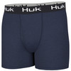 HUK Men's Waypoint Performance Dry-Fit Boxer Brief - Naval Academy - Large