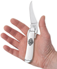 Case XX Harley-Davidson Russlock Clip Blade White Synthetic Handle - 52249
