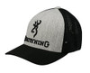 Browning Branded Logo Cap Hat Heather Gray LG/XL