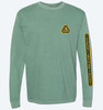 Costa Del Mar CRR Crest Long Sleeve 100% Cotton - Light Green - Large