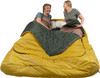 Kelty Tru.Comfort Doublewide 20 Degree Sleeping Bag 2P- Olive Oil/Gamescape