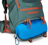 Kelty Glendale 105L Multiday Backpack W/ Lots Of Storage- Green/Gingerbread