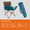 Kelty Deluxe Lounge Folding Chair Holds 325lbs - Deep Lake/Fallen Rock