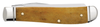 Case XX Mini Trapper Clip, Spey Blade Smooth Antique Bone Handle - 58188