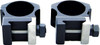 Nightforce X-Treme Duty Ultralight 34MM Ring Set 1.00"/Medium/6 Screws
