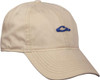 Drake Waterfowl 100% Cotton Khaki  Twill Cap W/ Blue Logo Low Profile OSFM
