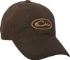 Drake Waterfowl 100% Cotton 8oz Waxed Canvas Mid-Profile Hat - Brown - OSFM