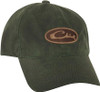 Drake Waterfowl 100% Cotton 8oz Waxed Canvas Mid-Profile Hat - Olive - OSFM