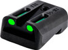 TruGlo TFO Tritium Fiber Optic Green Front Green Rear Sights Kimber 1911