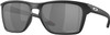 Oakley Men's Sylas Rectangular Sunglasses Matte Black/Silver/Prizm Black