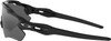 Oakley Mens Radar EV Path Rectangular Sunglasses Polished Black/Prizm Black