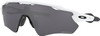 Oakley Men's Radar EV Path Rectangular Sunglasses Polished White/Prizm