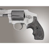 Hogue Extreme Series S&W J Frame Rd. Butt Bantam Piranha Grip - Black/Gray