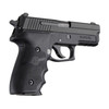 Hogue Sig Sauer P228/P229 Overmolded Rubber Grips W/ Finger Grooves -Black