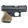 Hogue HandALL Beavertail Grip Sleeve Glock 26/27 - Flat Dark Earth 18603