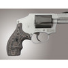 Hogue 61737 S&W J Frame Round Butt Grip Bantam Piranha Dark Earth G-10