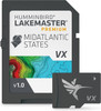 Humminbird LakeMaster Premium MidAtlantic States V1 One Boat Ntwrk VX-USED