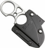 SOG Snarl 2.3" Fixed Sheepsfoot Blade Belt & Boot Knife W/ Sheath