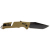 SOG Trident AT Ambid. Tanto Folding Knife D2 Steel Blade - Flat Dark Earth SOG Trident AT Ambid. Tanto Folding Knife D2 Steel Blade - Flat Dark Earth