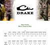 Drake Waterfowl Men's SWT Turkey Hunting Bib DWR - Bottomland - Large