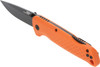 SOG Adventurer LB 3" CRYO 5CR15MOV Steel Lock-Back Mechanism Orange/Black