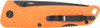 SOG Adventurer LB 3" CRYO 5CR15MOV Steel Lock-Back Mechanism Orange/Black