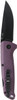 SOG Adventurer LB 3" CRYO 5CR15MOV Steel Lock-Back Mechanism Purple/Black