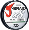 Daiwa J-Braidx8 Fishing Line Dark Green 30Lb 165Yd - JB8U30-150DG