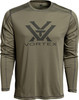 Vortex Optic UPF 50 Sun Slayer Long Sleeve Shirt Large Green 121-19-LICL