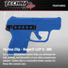 Techna Clip Concealment System Ruger LCPII 380 Gun-Clip w/Teflon Coating RH Techna Clip Concealment System Ruger LCPII 380 Gun-Clip w/Teflon Coating RH