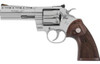 Colt PYTHONSP5WTS Python 357 Mag 5" BBL SS Walnut Colt Medallion Grip