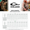 Drake Waterfowl MST Synthetic Down Pack Vest Warm Lightweight Bottomland XL