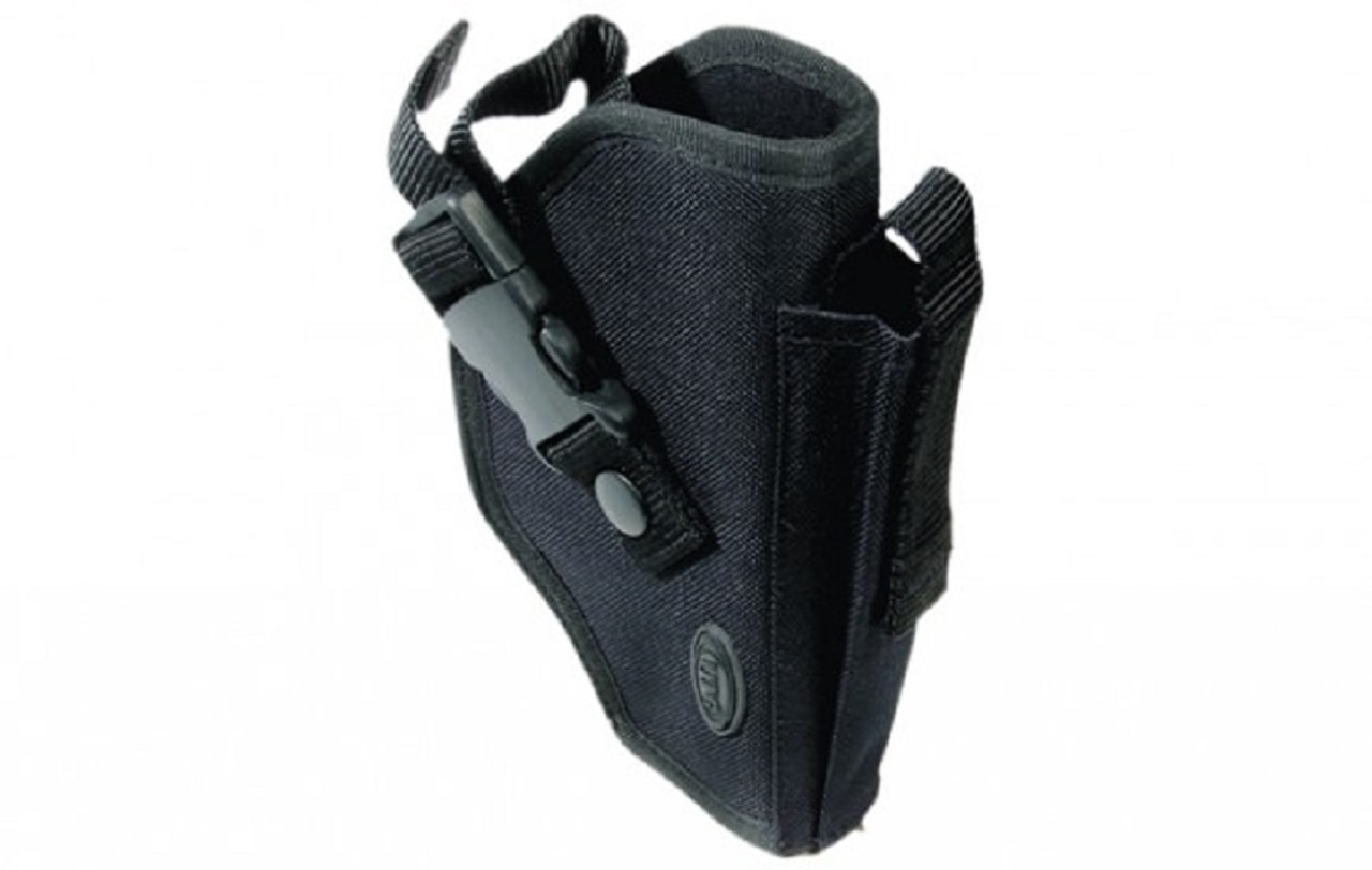 UTG Deluxe Commando Belt Holster for Medium Pistols, Black - PVC-H270B