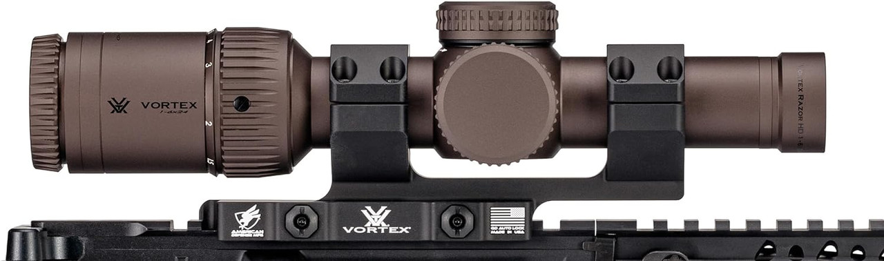 Vortex Optics QR 30mm Cantilever Ring Mount With 2" Offset, Black - CM-404