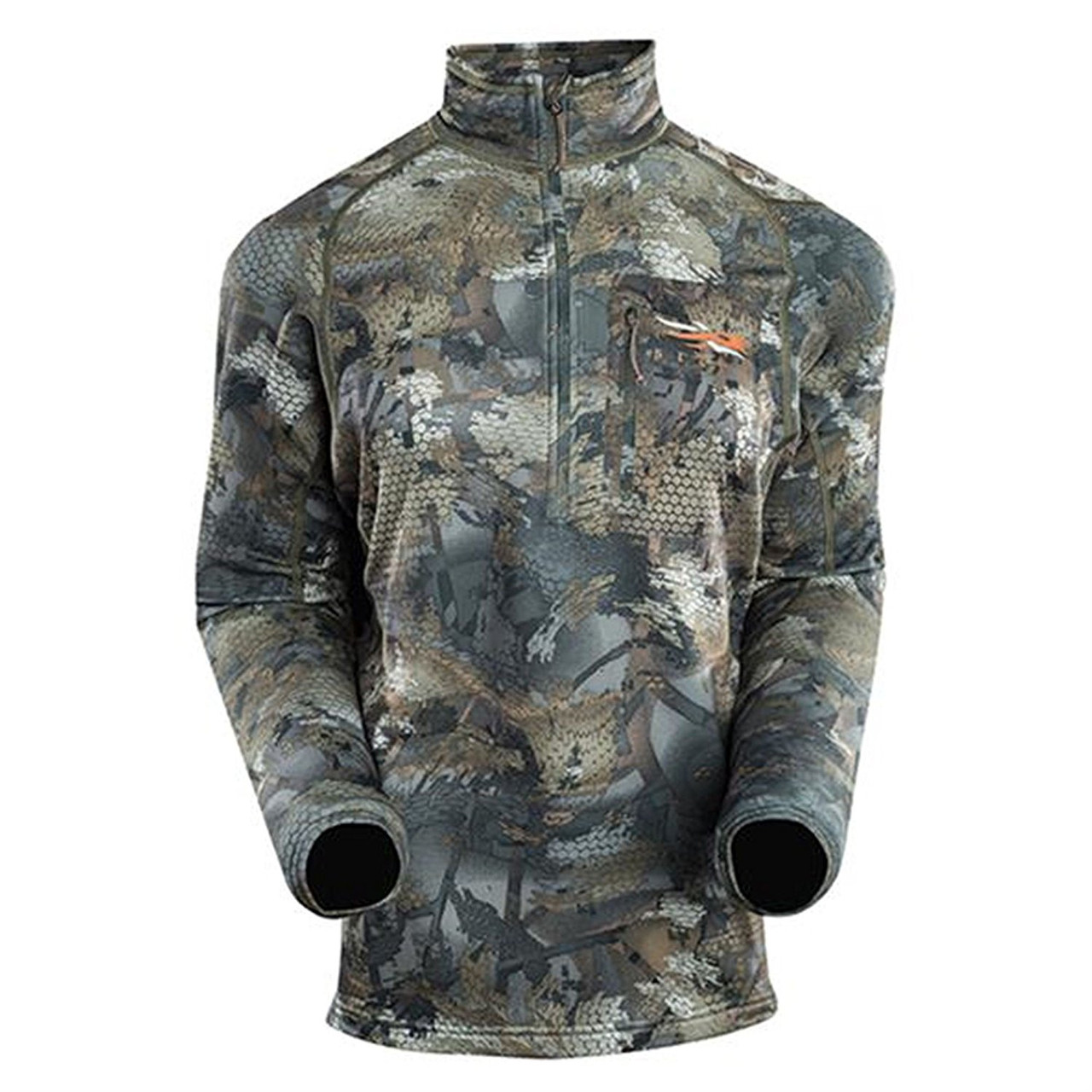 Sitka Gear Core Midweight Zip LS Shirt, Optifade Timber, 3XL - 10036-TM-3XL