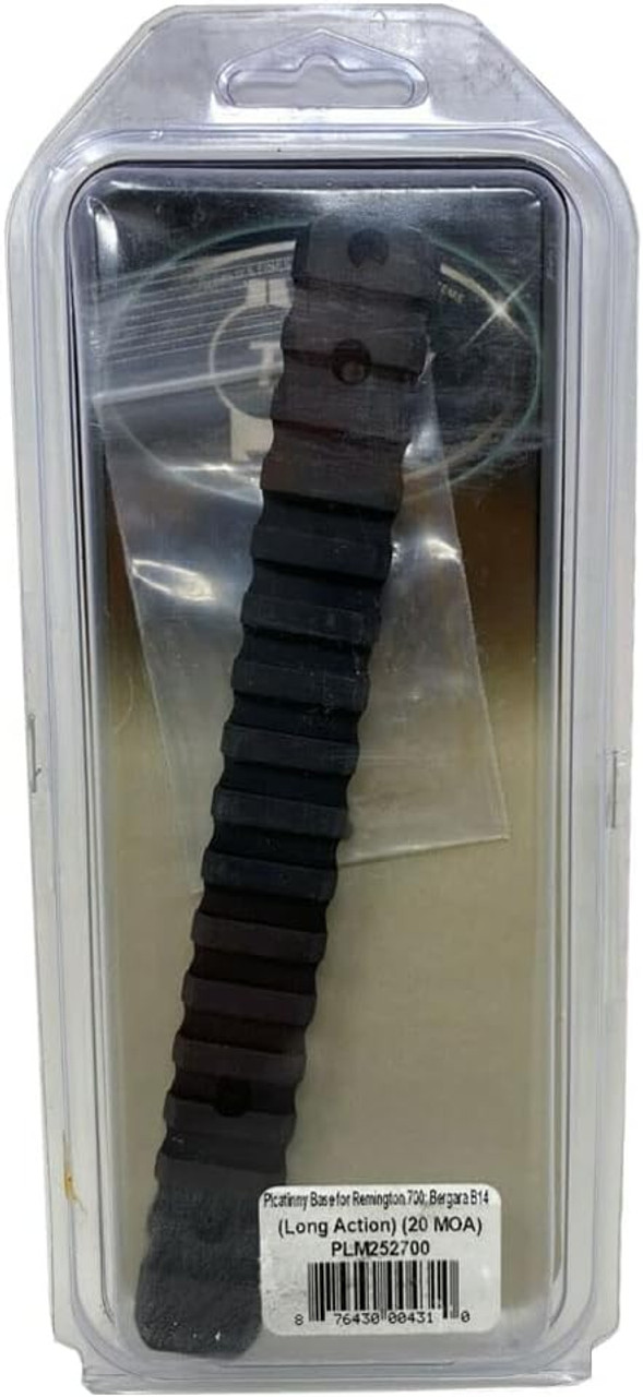 Talley Picatinny Base Remington 700 721 722 725-40X 20 MOA Long Action Talley Picatinny Base Remington 700 721 722 725-40X 20 MOA Long Action