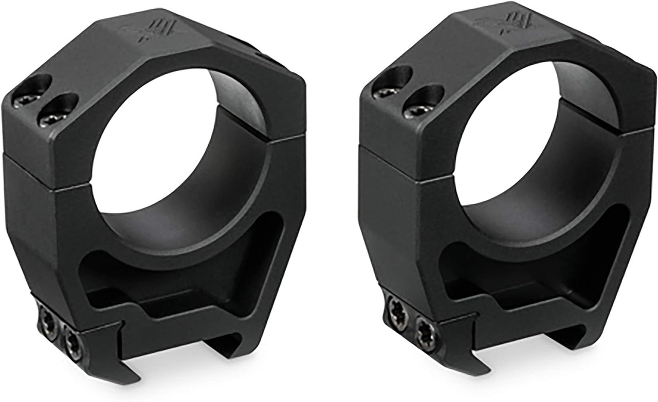 Vortex Precision Series PMR 34mm Scope Rings, Extra High, Black