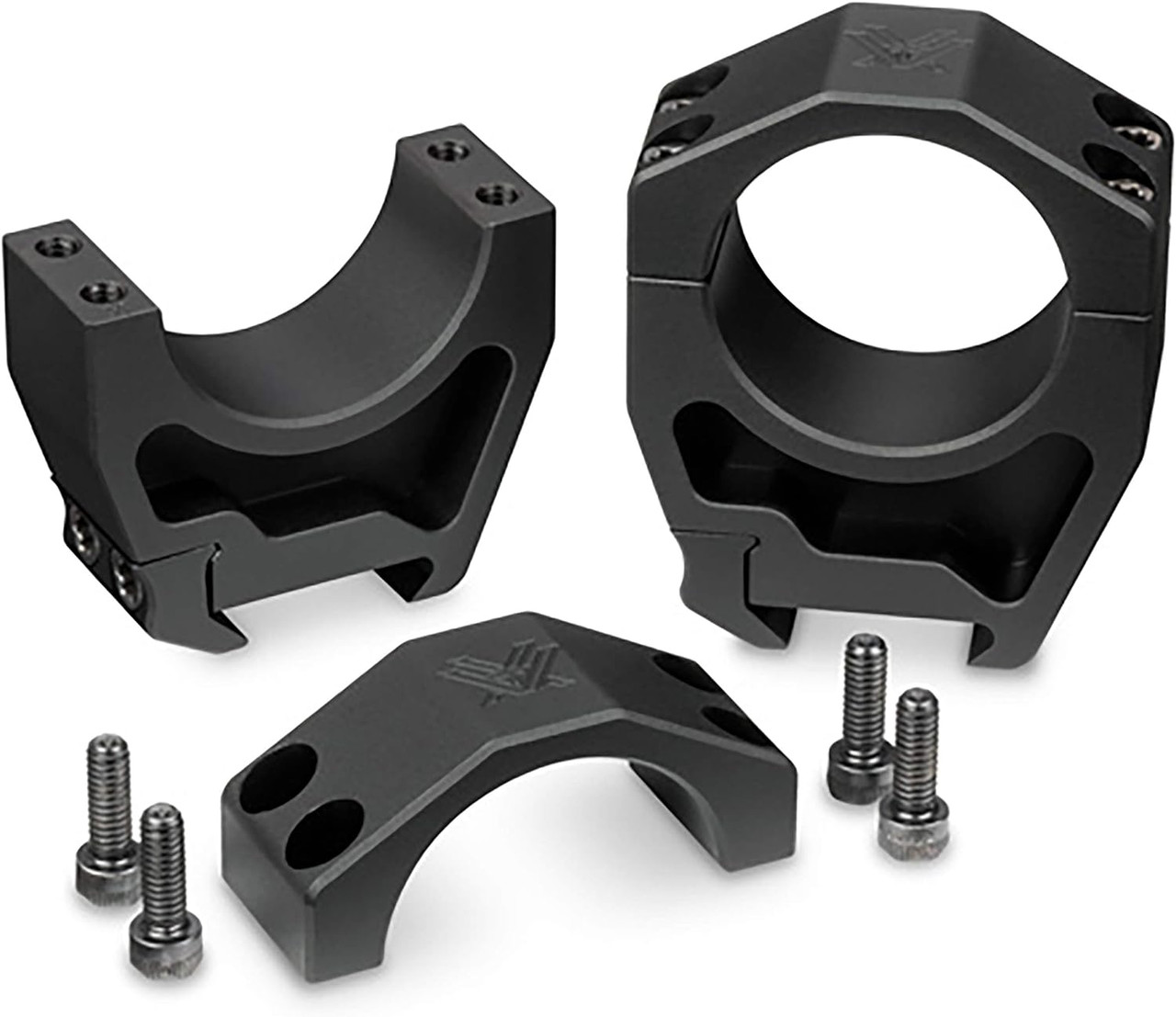 Vortex Precision Series PMR 34mm Scope Rings, Extra High, Black