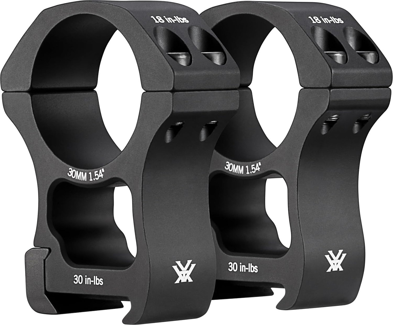Vortex Optics Pro Series Rifle Scope Rings 30 MM Extra High Black PR30-XH
