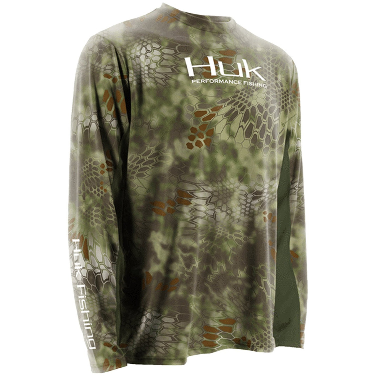 Huk Kryptek Icon Long Sleeve T Shirt, Mandrake, 2XL - H1200023-MDK-2X