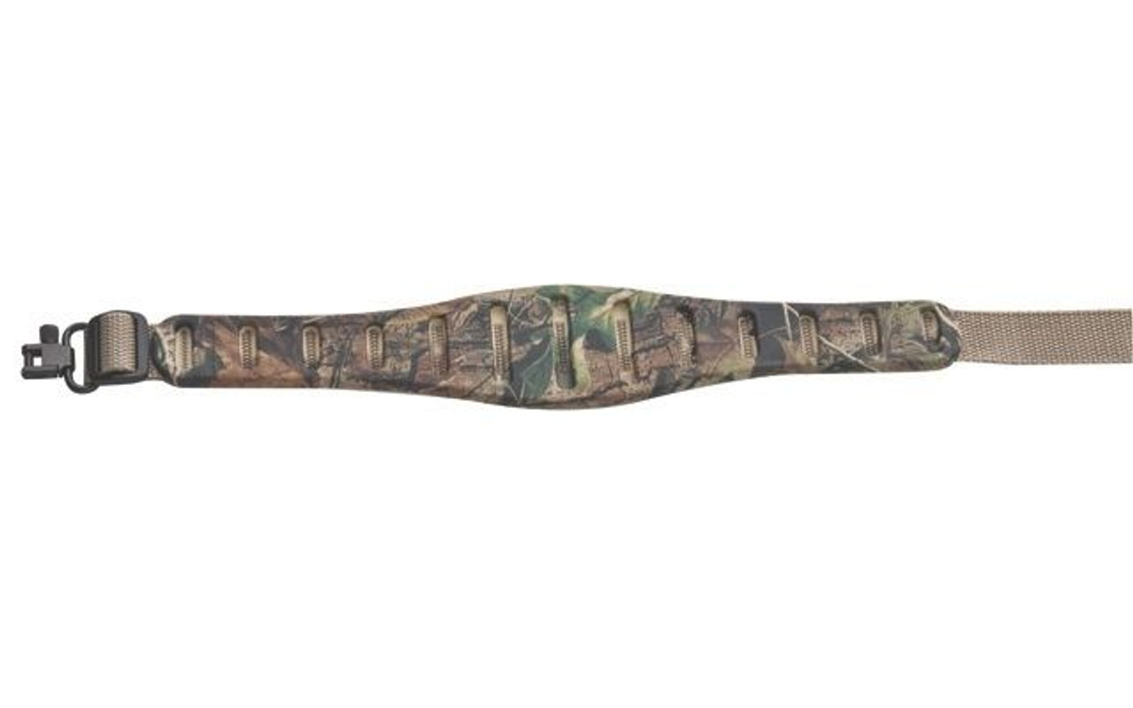 Quake The Claw Rifle Shotgun Sling with Swivels, RT Xtra Green Camo