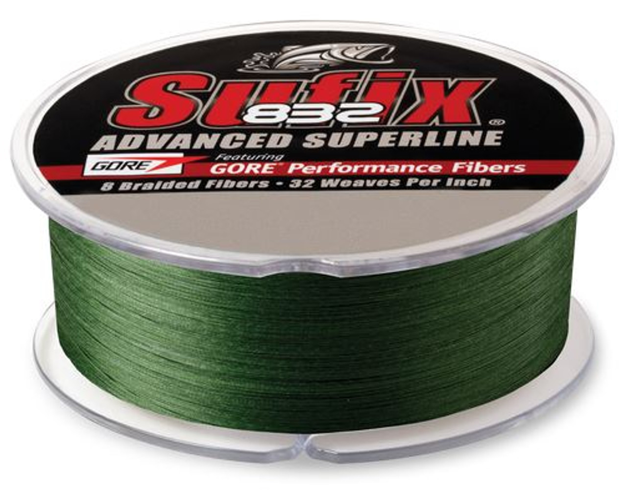 Sufix 832 Advanced Superline Braided Fishing Line 600 yd 10lb Green