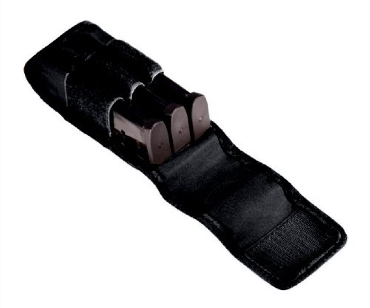 Tuff 3 Inline Double Stack Magazine Pouch Size 2 Black 7063-NYV-2