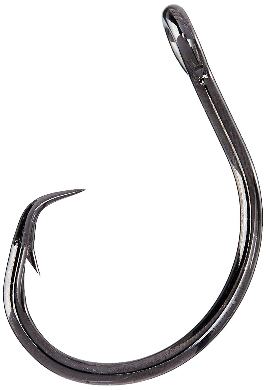 Mustad Demon Perfect Circle Hooks, 3X Strong Size 5/0 - 39950NP-BN-5/0-25U